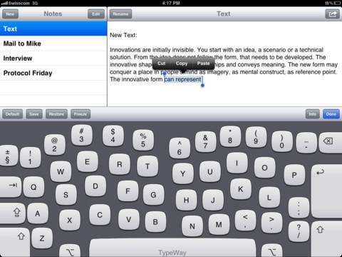 teclado virtual adaptativo ipad typeway
